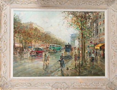 Jean ROINÉ (20th century)
Paris, the Champs-Élysées...