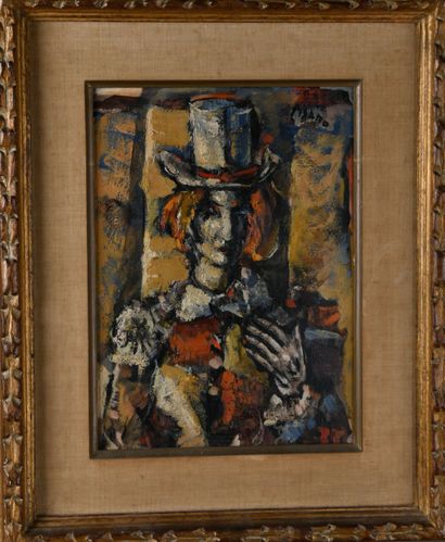 Eduardo PISANO (1912-1986)
Figure with hat...