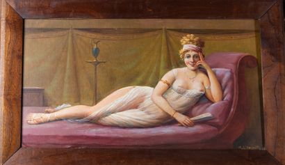 M. L'HERMITTE (19th-20th century)
Courtesan...