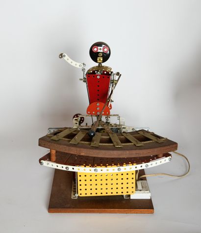 MECCANO
Set of four Meccano including a horse...
