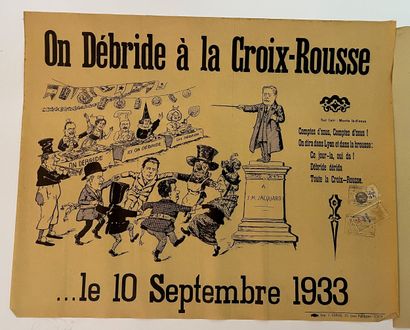 Deux affiches guignol Lyon la croix rousse...