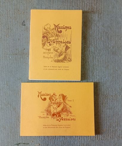 BOSPLA
Maximes lyonnaises avec des dessins...