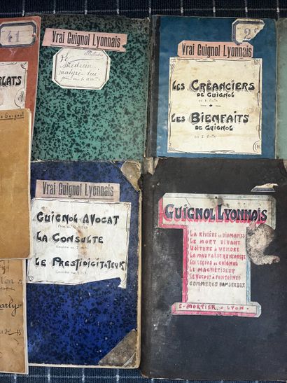 THEATRE DE GUIGNOL
Réunion de manuscrits...