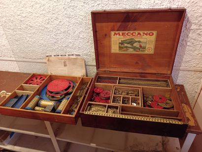 MECCANO
Boîte complémentaire de pièces détachées,...