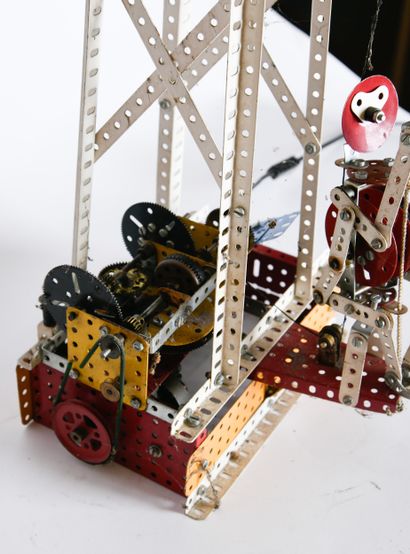 MECCANO
Mat de cocagne, 
Motor works, gear...