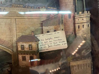DIORAMA PANEL attributed to Xavier THARIN
Animated...