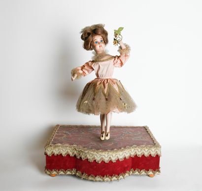 Automaton featuring a ballerina 
The doll...