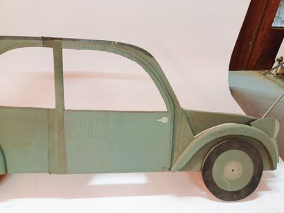 GUIGNOL
2CV car, Guignol theater décor in...