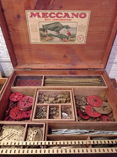 MECCANO
Boîte complémentaire de pièces détachées,...