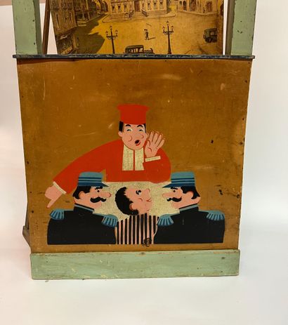 Old Castelet Guignol salon-style wooden theater
H...