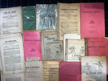 GUIGNOL
Réunion d'ouvrages, comprenant :
-...