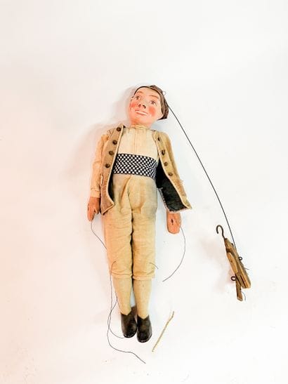 Ancienne Marionnette à fils
H : 64 cm pour...