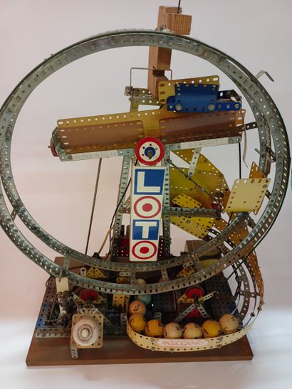 MECCANO
Lotto
Lotto machine with wheel indicating...
