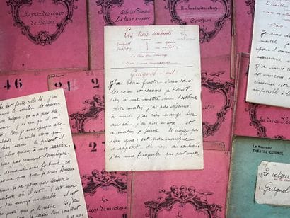 THEATRE GUIGNOL
Pièces manuscrites, comprenant...