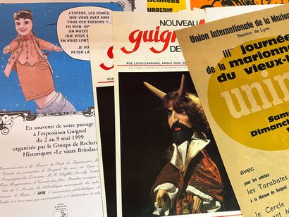 GUIGNOL
Lot d’affiches Guignol
Dont théâtres
On...