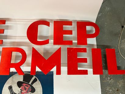 LE CEP VERMEIL
Enseigne d’épicerie et fagnon
24...