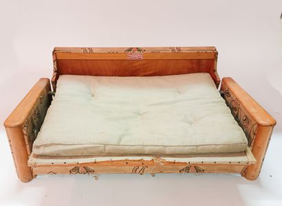 Mobilier poupée: Canapé convertible de présentation...