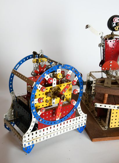 MECCANO
Set of four Meccano including a horse...