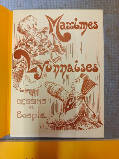BOSPLA
Maximes lyonnaises avec des dessins...