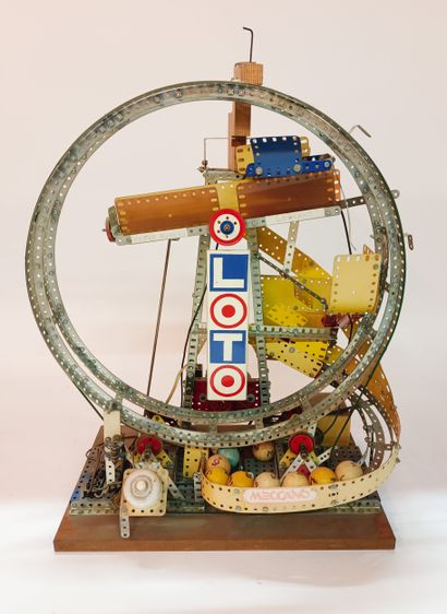 MECCANO
Lotto
Lotto machine with wheel indicating...