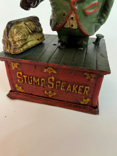 Tirelire en fonte le STUMP SPEAKER
H : 24...