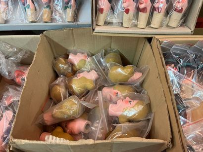 Puppet display representing Guignol's store
Several...