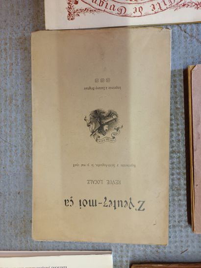 Réunion de livres sur le thème de GUIGNOL...