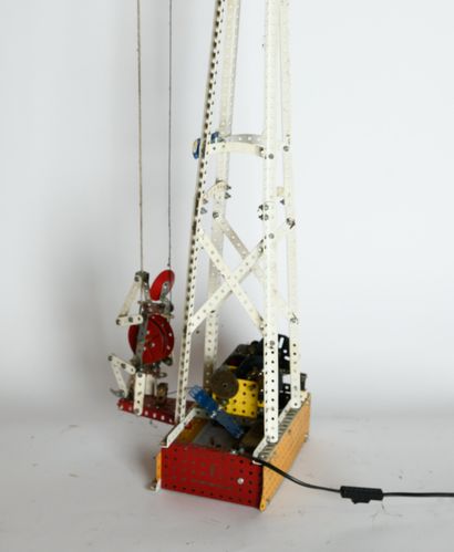 MECCANO
Mat de cocagne, 
Motor works, gear...