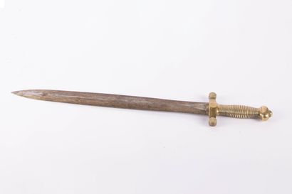 Glaive d’infanterie modèle 1831, lame signée...