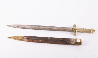 Glaive d’infanterie modèle 1831, lame signée...