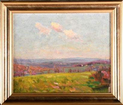 Adolphe REY (1863-1944)
Spring in Saint-Agnin-sur-Bion...