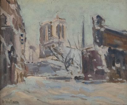 Pierre VILLAIN (1880-1950)
Paris, Notre-Dame...