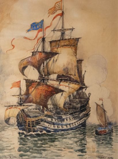 FRANK-WILL (1900-1951)
Vessels, circa 1670...