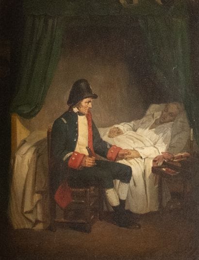 Joseph BEAUME (1796-1885)
Soldat au chevet...