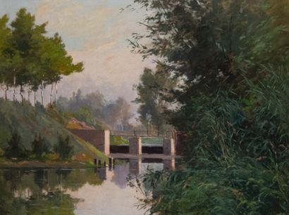 Louis-René BOULANGER (1860-1917)
The lock
Oil...