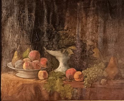 Jules MIGONNEY (1876-1929)
Autumn fruits,...