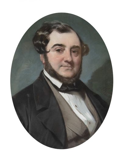 Eugène GIRAUD (1806-1881)	
Portrait d’un...