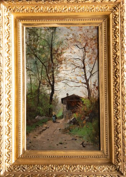 Frédéric Marius MANIQUET (1822-1896)
Peasant...