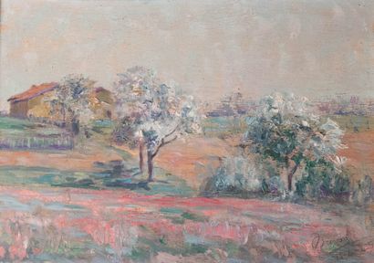 Jean DREVON (1889-1979)
Landscape
Oil on...