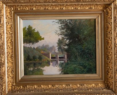 Louis-René BOULANGER (1860-1917)
The lock
Oil...
