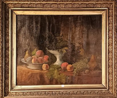 Jules MIGONNEY (1876-1929)
Autumn fruits,...