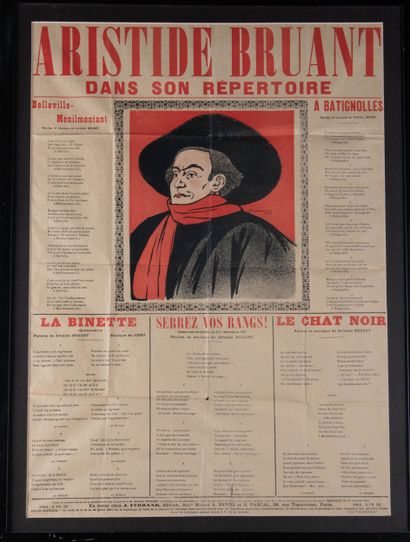 Léon POUSTHOMIS (1881-1916)
Aristide Bruant...