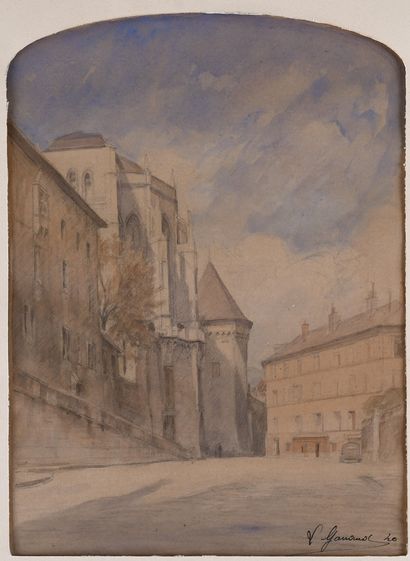 Léon GARRAUD (1877-1961)
Chambéry, Castle...