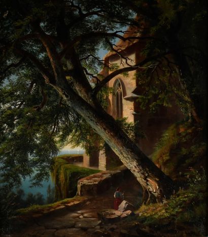 Leberecht LORTET (1828-1901)
The Montreux...