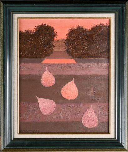 Jean COUY (1910-1984)
Figs, 1976
Oil on canvas,...