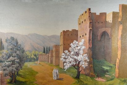 Paul NERI (1910-1965)
Maroc, les remparts...