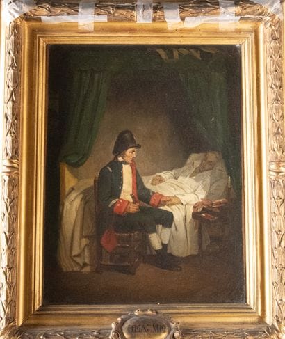 Joseph BEAUME (1796-1885)
Soldat au chevet...