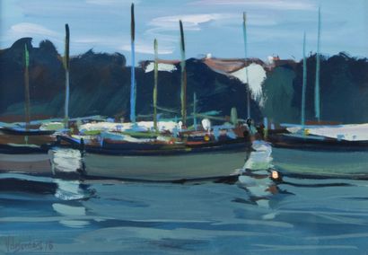 Henri de JORDAN (1944-1996)
Étang de la Nautique...