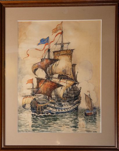 FRANK-WILL (1900-1951)
Vessels, circa 1670...