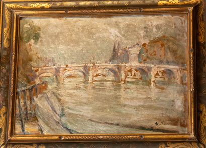 Henri FONTAINE (1887-1948)
Paris, the Pont...